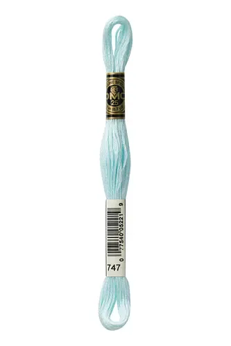 Embroidery Floss in Blue Sea Mist 747 