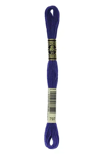 Embroidery Floss in French Blue 797 