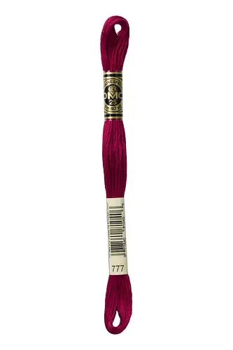 Embroidery Floss in Wine 777