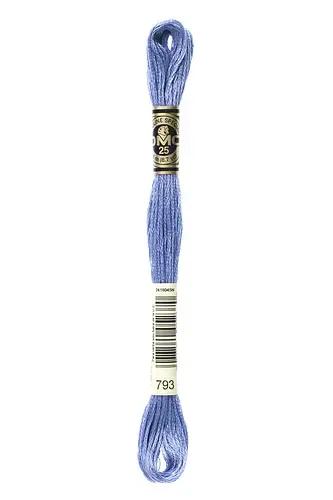 Embroidery Floss in Deep Ocean 793