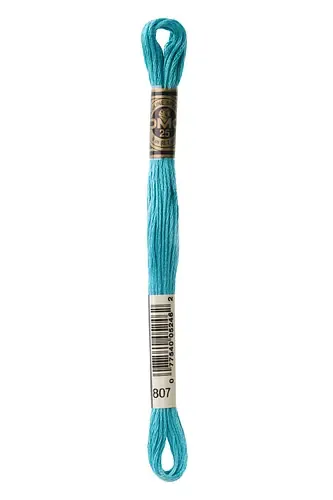 Embroidery Floss in Turquoise Tide 807 
