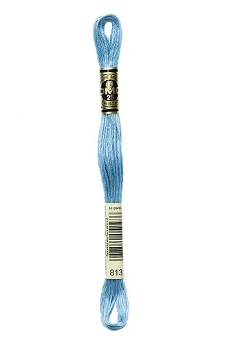Embroidery Floss in Gallic Blue 813