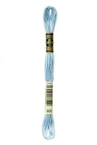 Embroidery Floss in Sky Blue 800