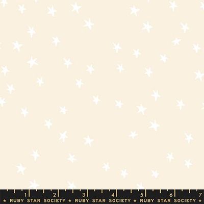 Starry in White on Natural