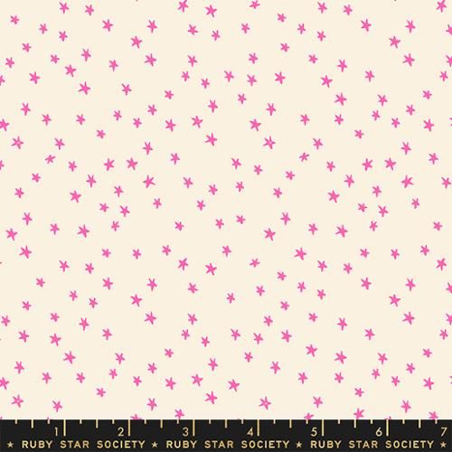 Starry Mini in Neon Pink on Natural