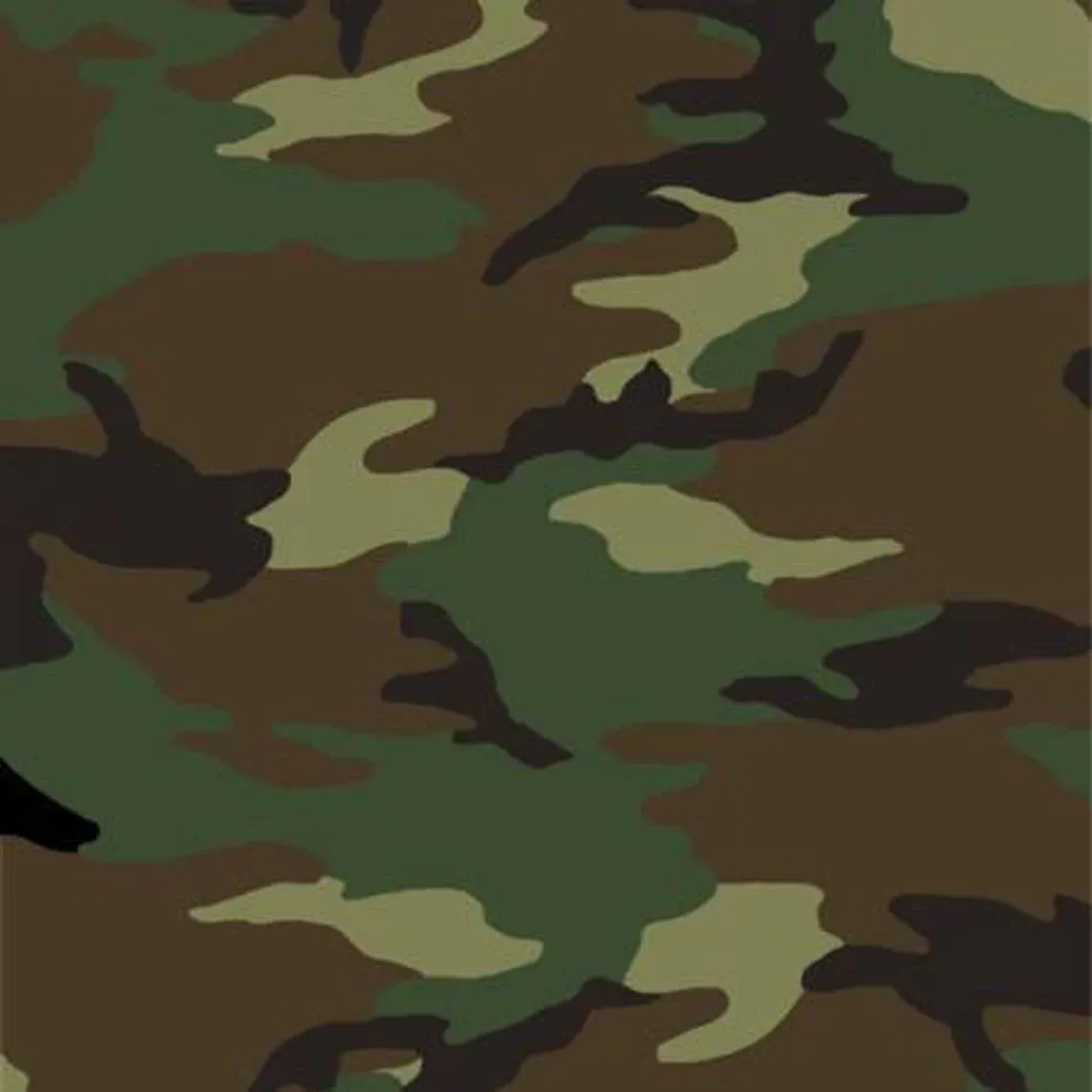 SALE Camo in Woodland Green