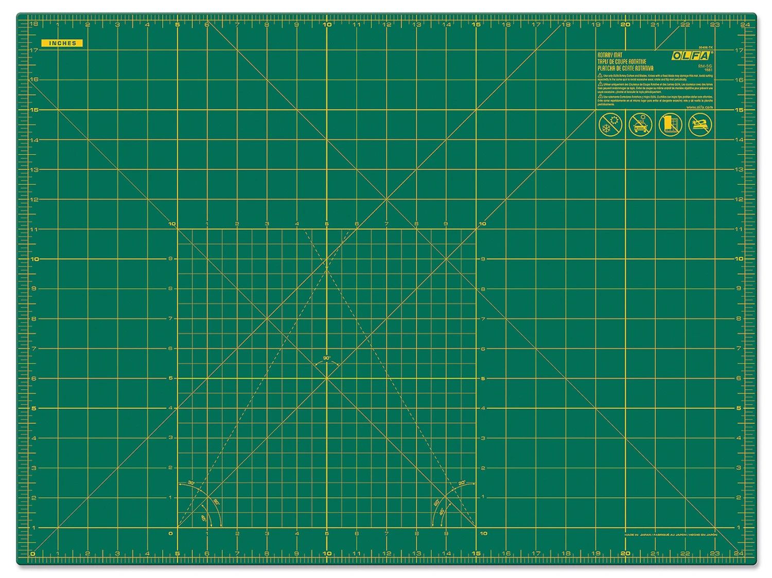18" x 24" Rotary Cutting Mat
