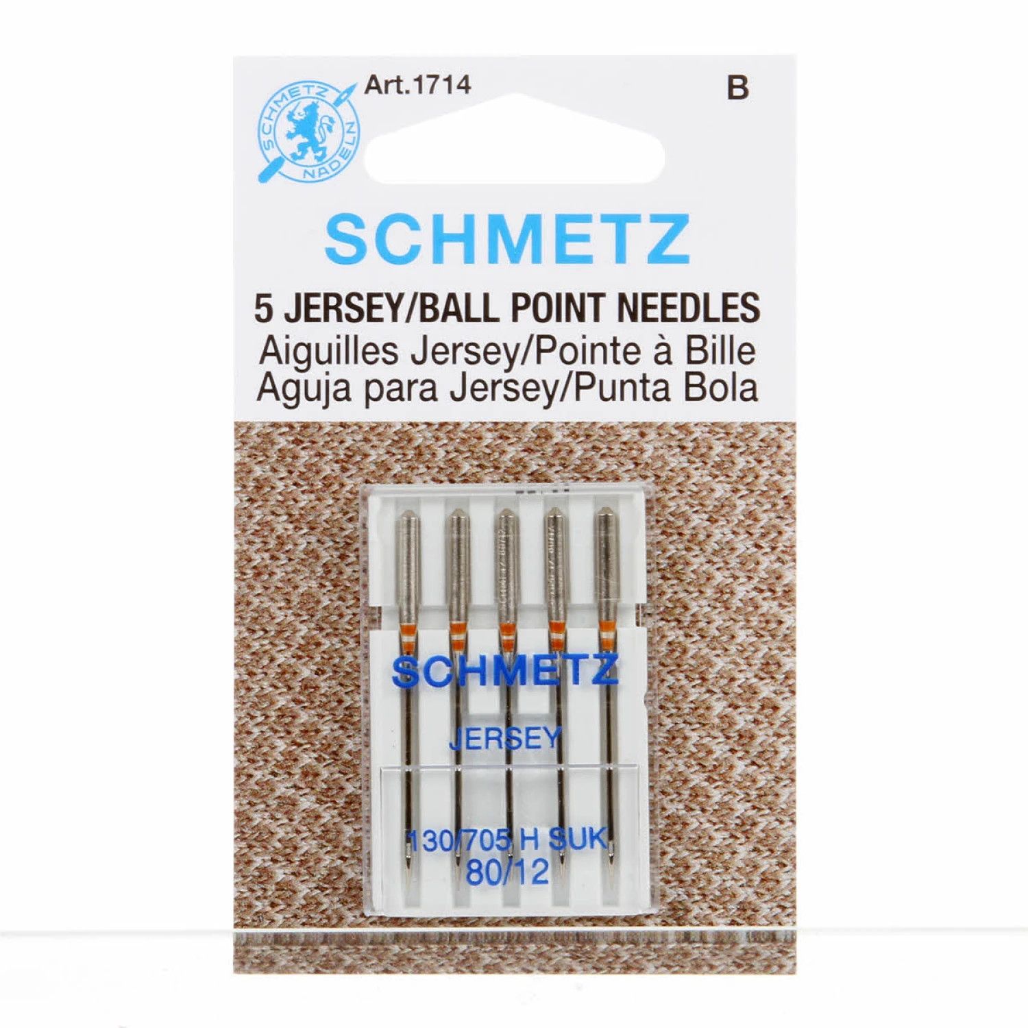 Jersey/Ball Point Needles 80/12
