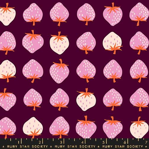 Strawberry in Deep Plum