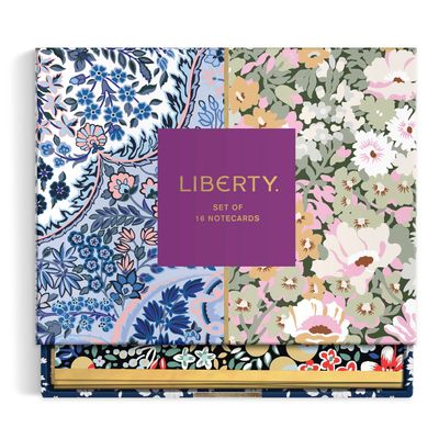 Liberty Floral Notecard Set