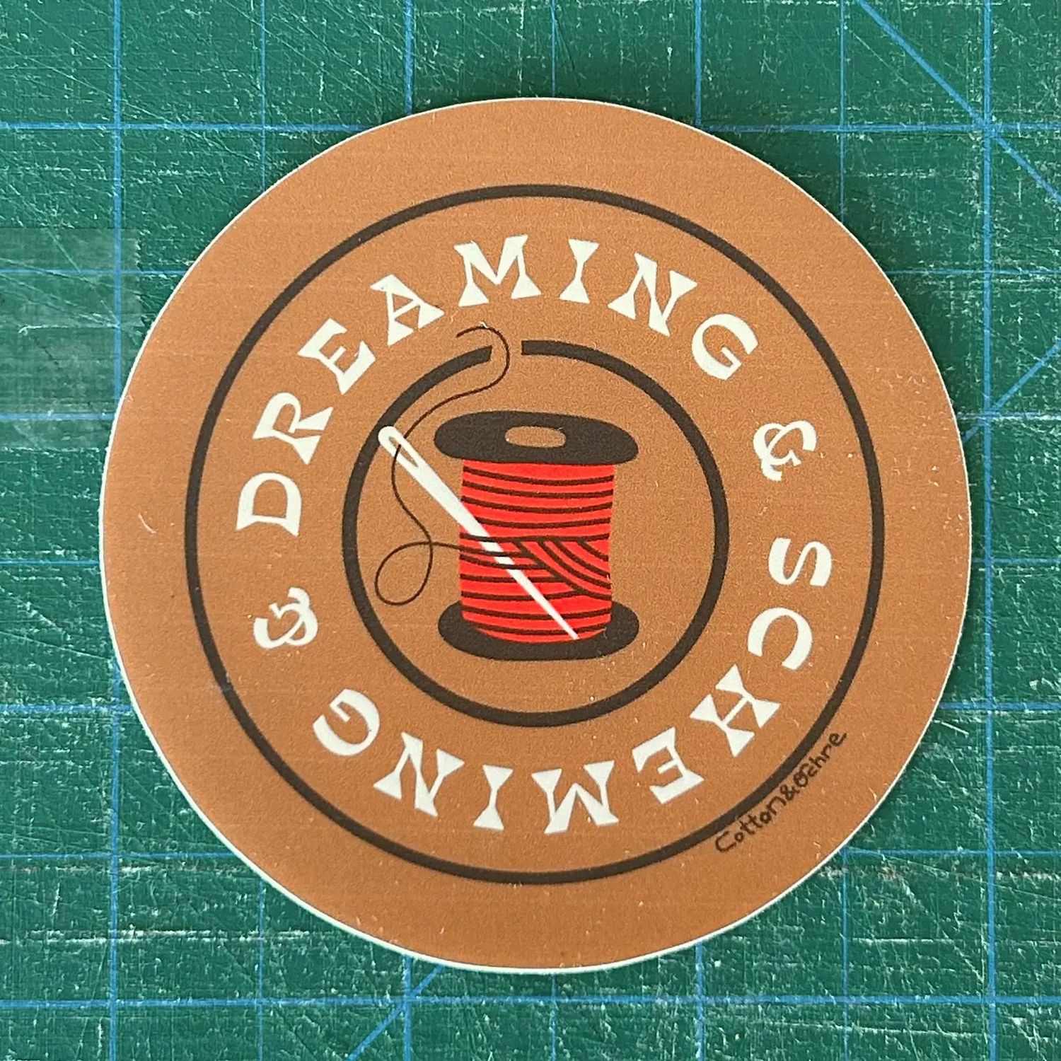 Dreaming &amp; Scheming Sticker