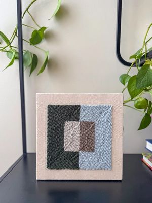 Color Plane in Alpine Punch Needle Kit