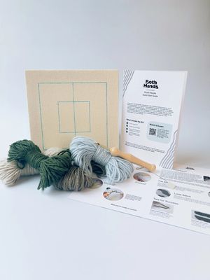 Color Plane in Alpine Punch Needle Kit