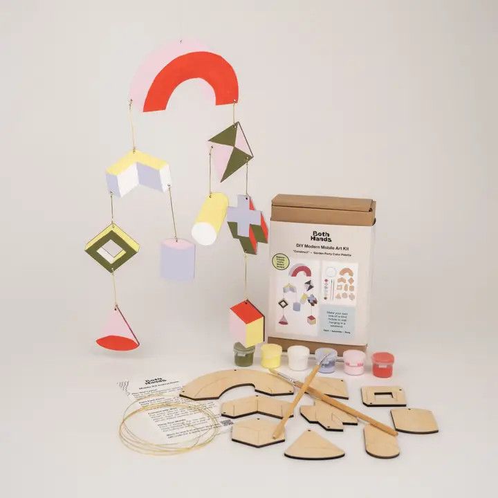 Construct in Garden Party Hanging Mobile Kit