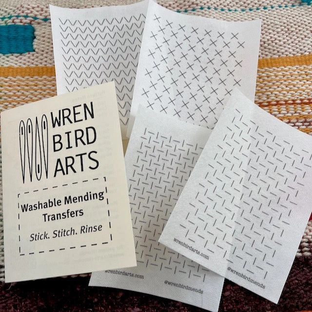Washable Mending Patterns #10 Cream Fiber Arts