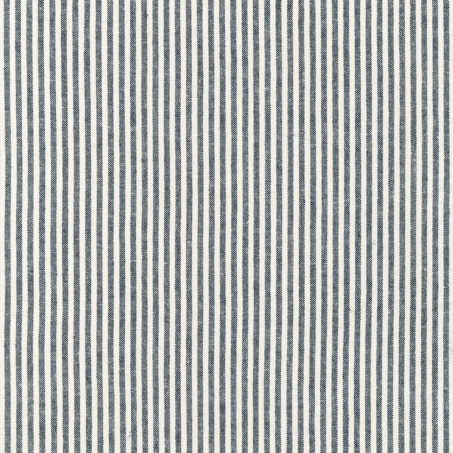 Essex Yarn Dyed Linen in Indigo Stripe