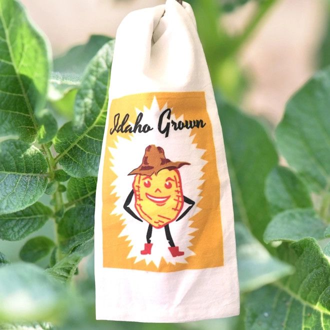 Idaho Potato Flour Sack Dish Towel