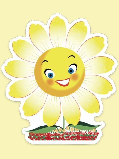 Fresh as a Daisy Sticker