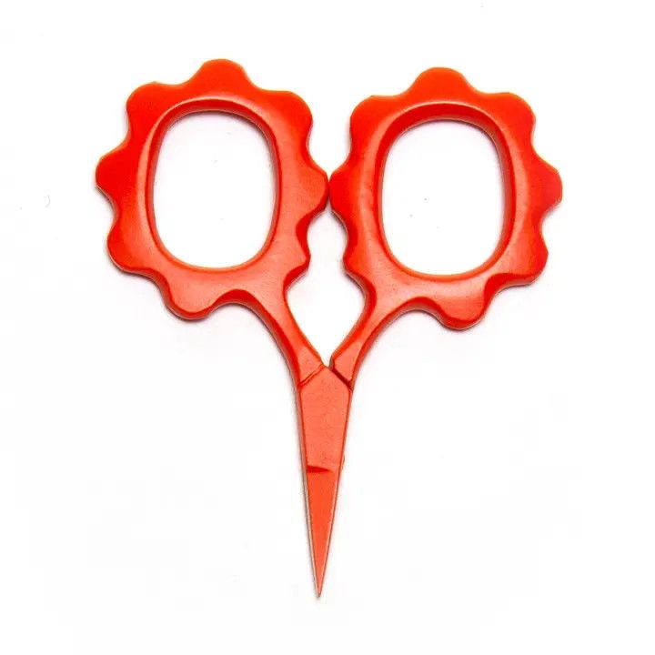 Swerve Mini Scissors in Poppy