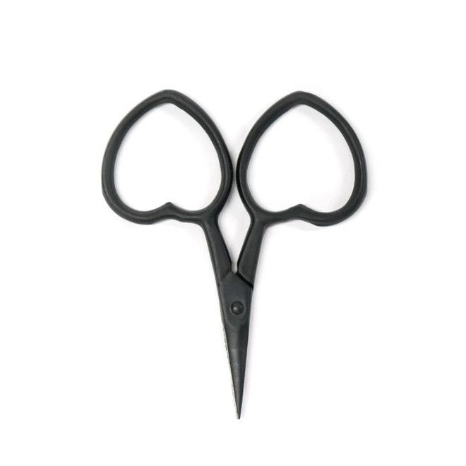 Heart Mini Scissors in Matte Black