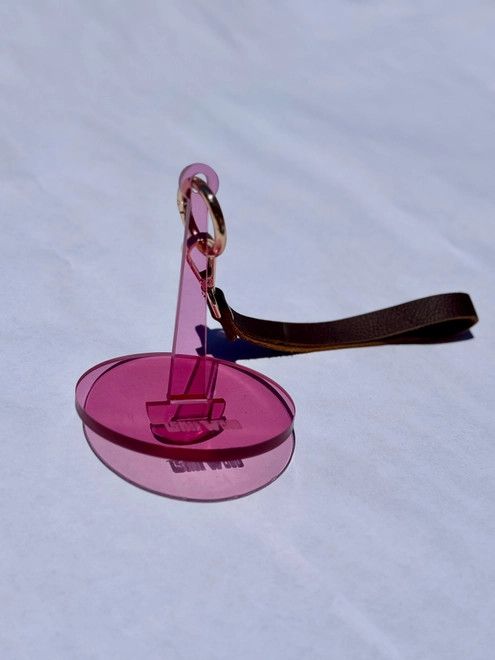 Mini Minder Wrist Yarn Holder in Rose