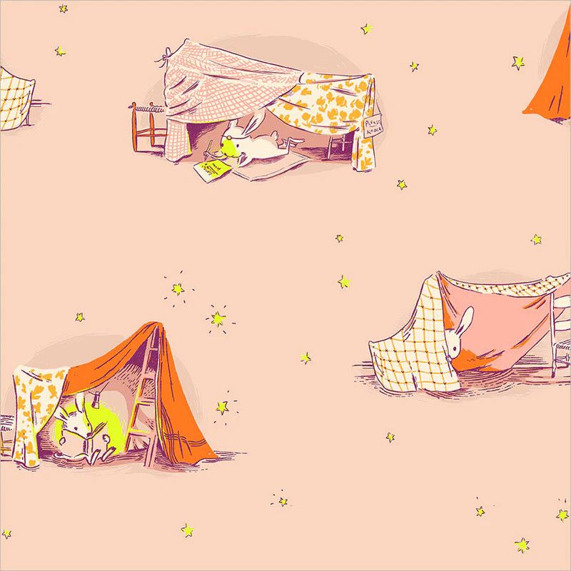 Quilt Tent in Blush