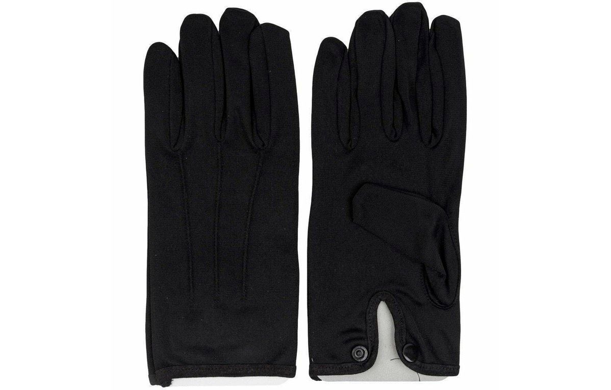 V.F. Fourchette Dress Gloves, Color: Black, Size: S