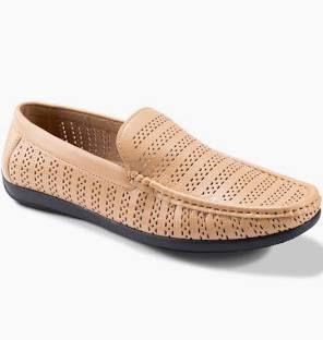 Montique Ventilated Loafer , Color: Tan, Size: 9.5