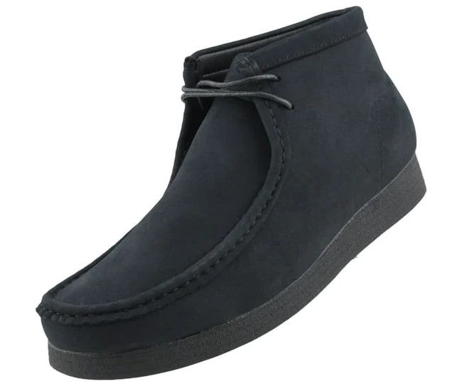 Jason High-Top Casual Boot, Color: Black, Size: 7.5