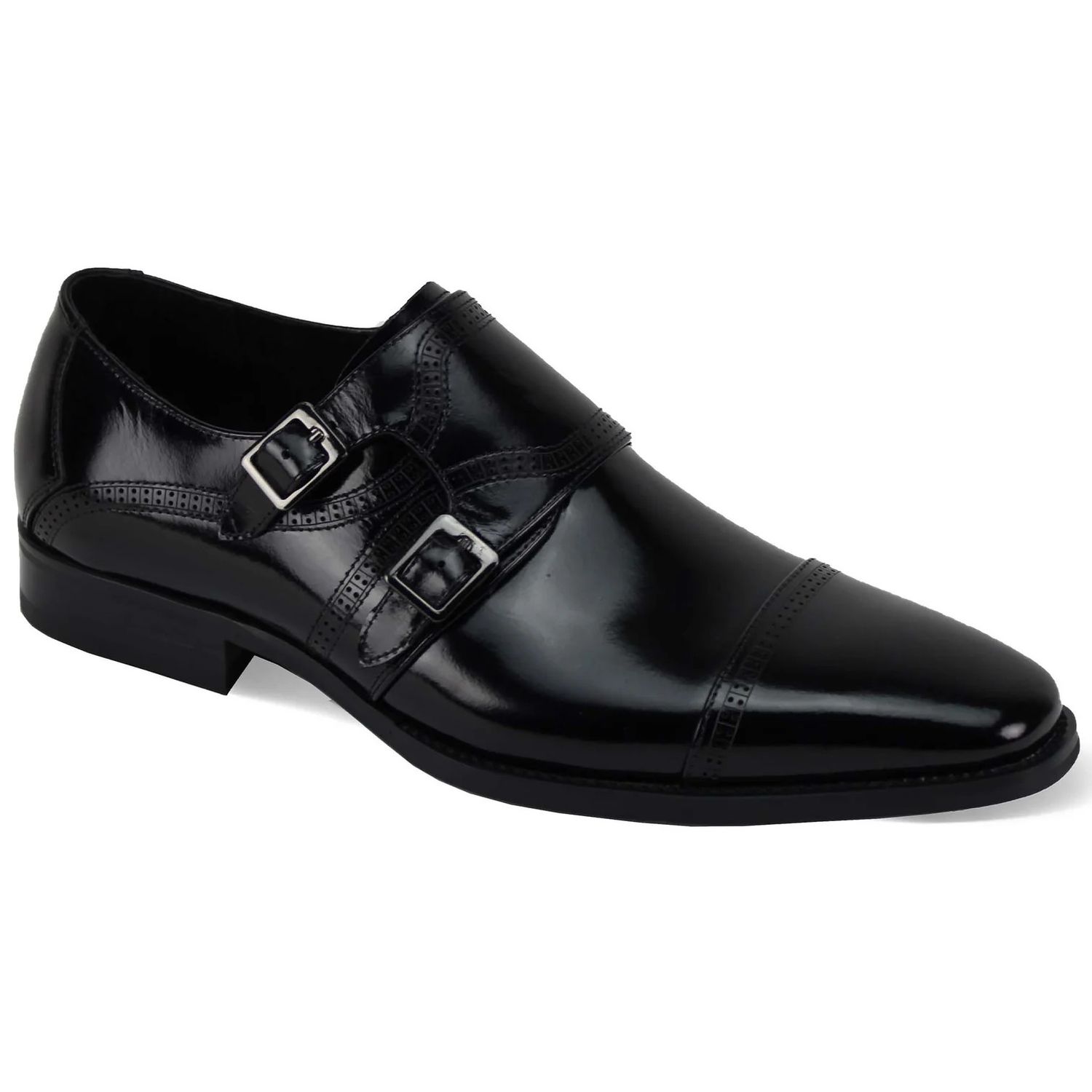 Noel Leather Shoe, Color: Black, Size: 8.5
