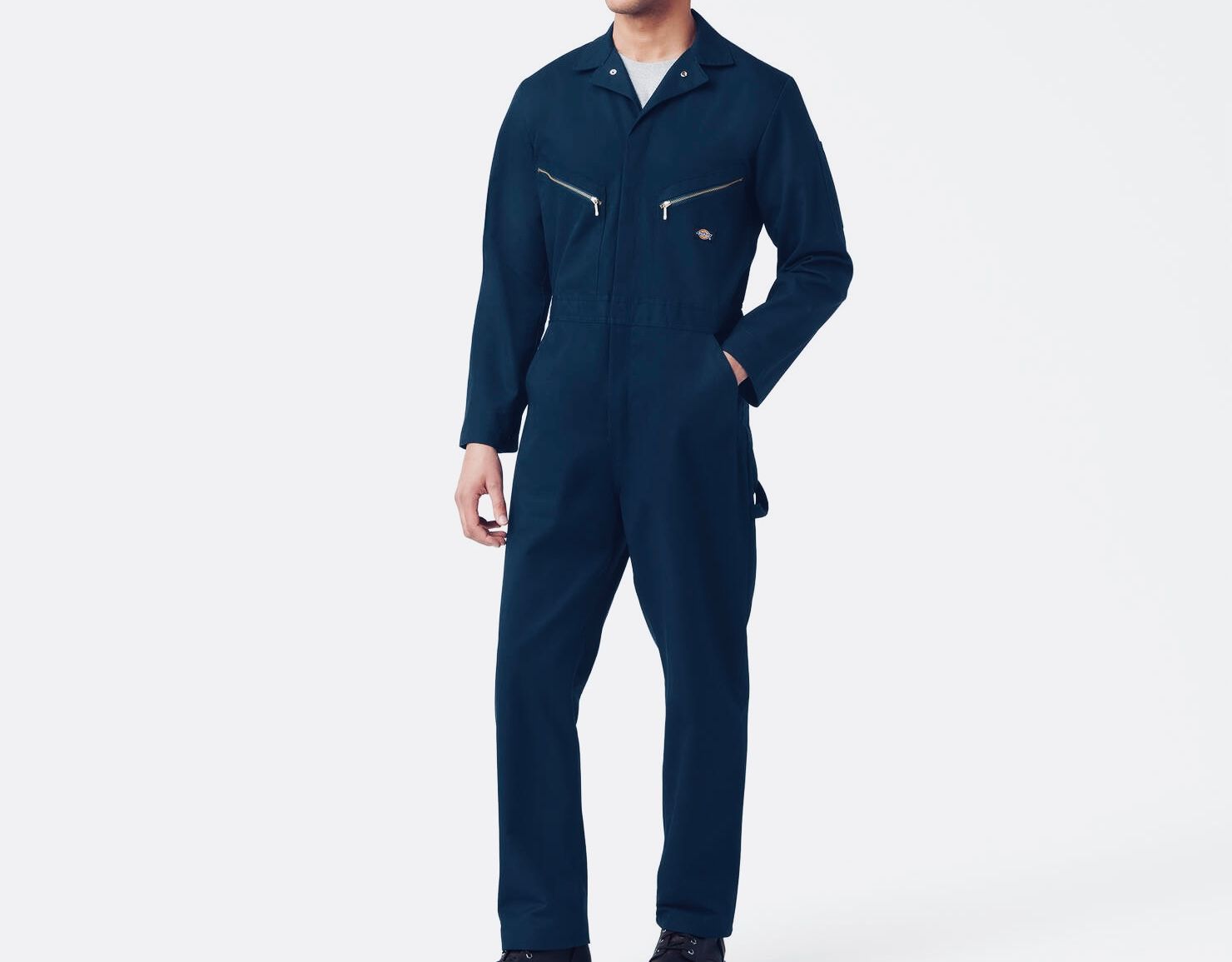 Coveralls L/S, Color: DN, Size: 4XL(T)