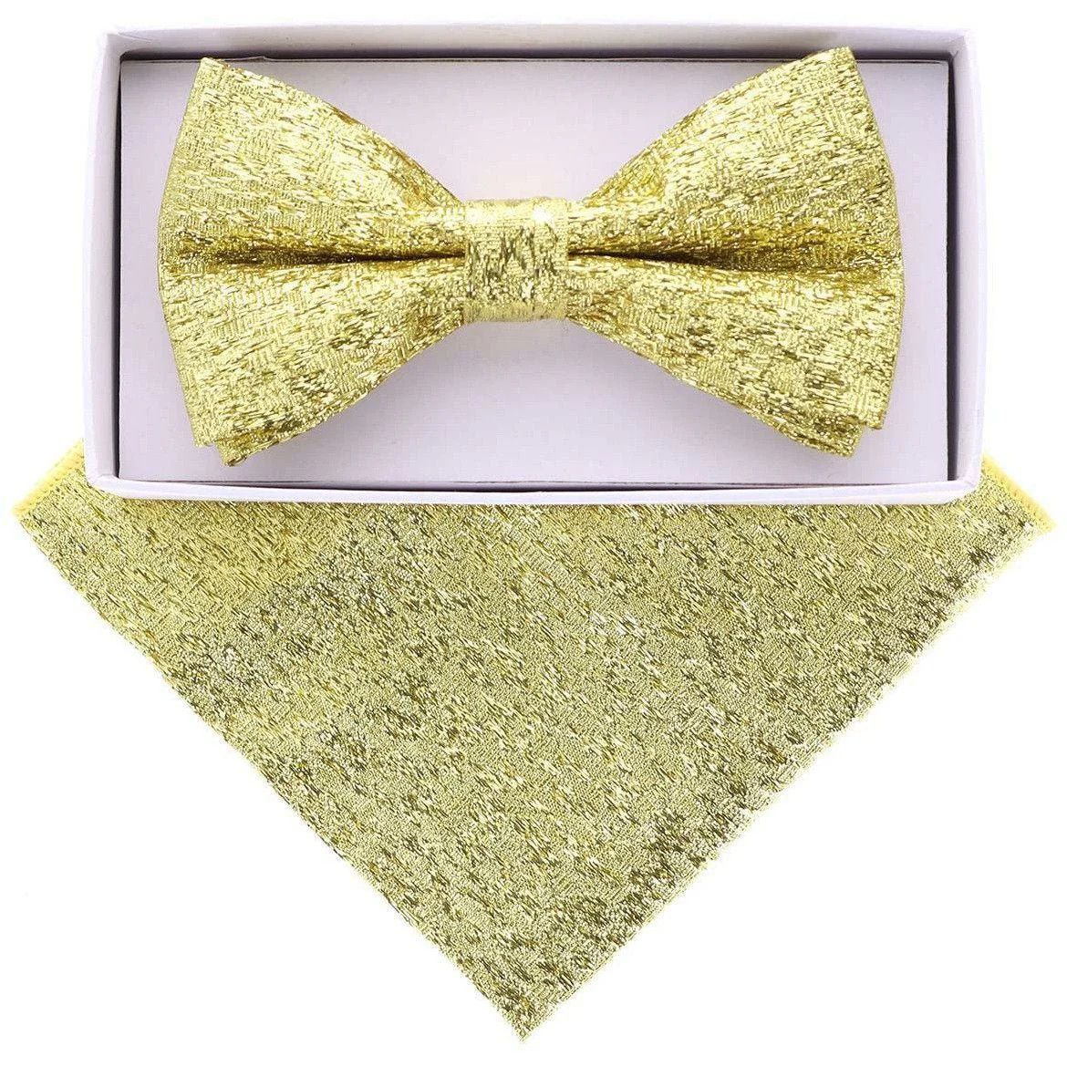 Metallic Bow Tie &amp; PS, Color: Gold