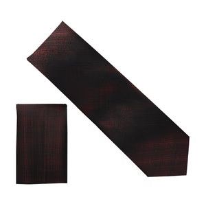 V.F. Metallic Design Tie &amp; PS, Color: Red/Black