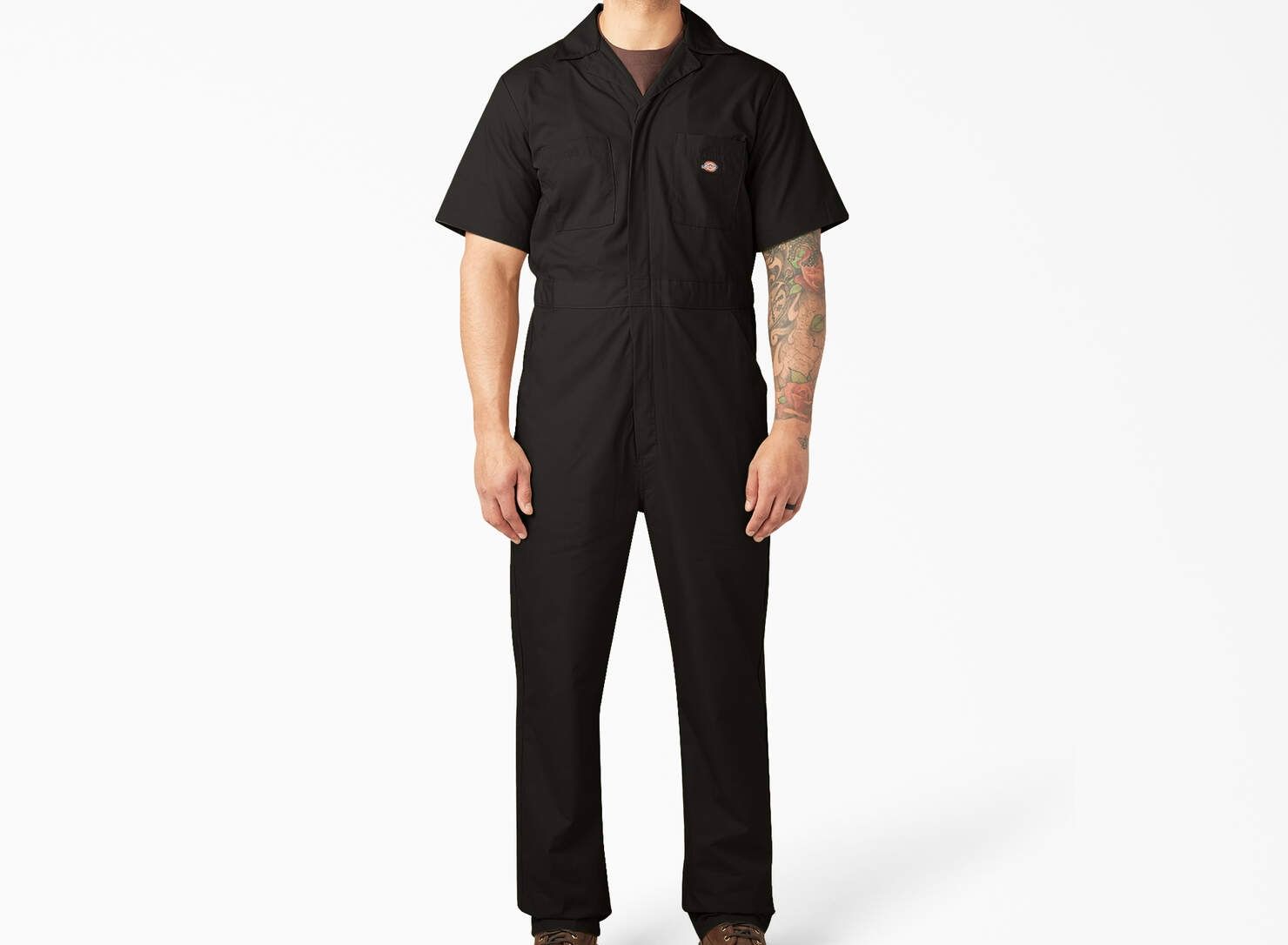 Coveralls S/S , Color: BK, Size: S(RG)