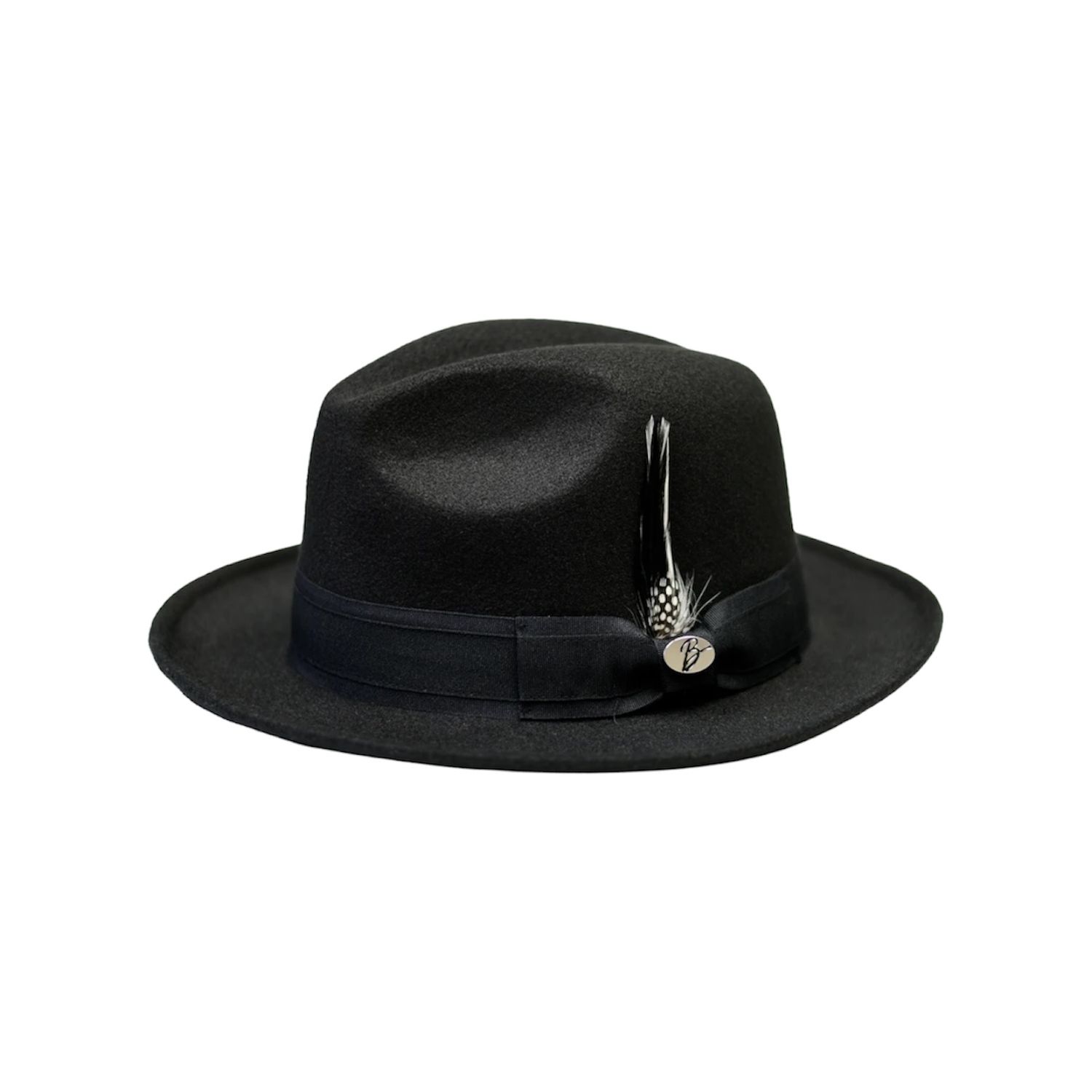 Milano Wool Brim, Color: Black, Size: M