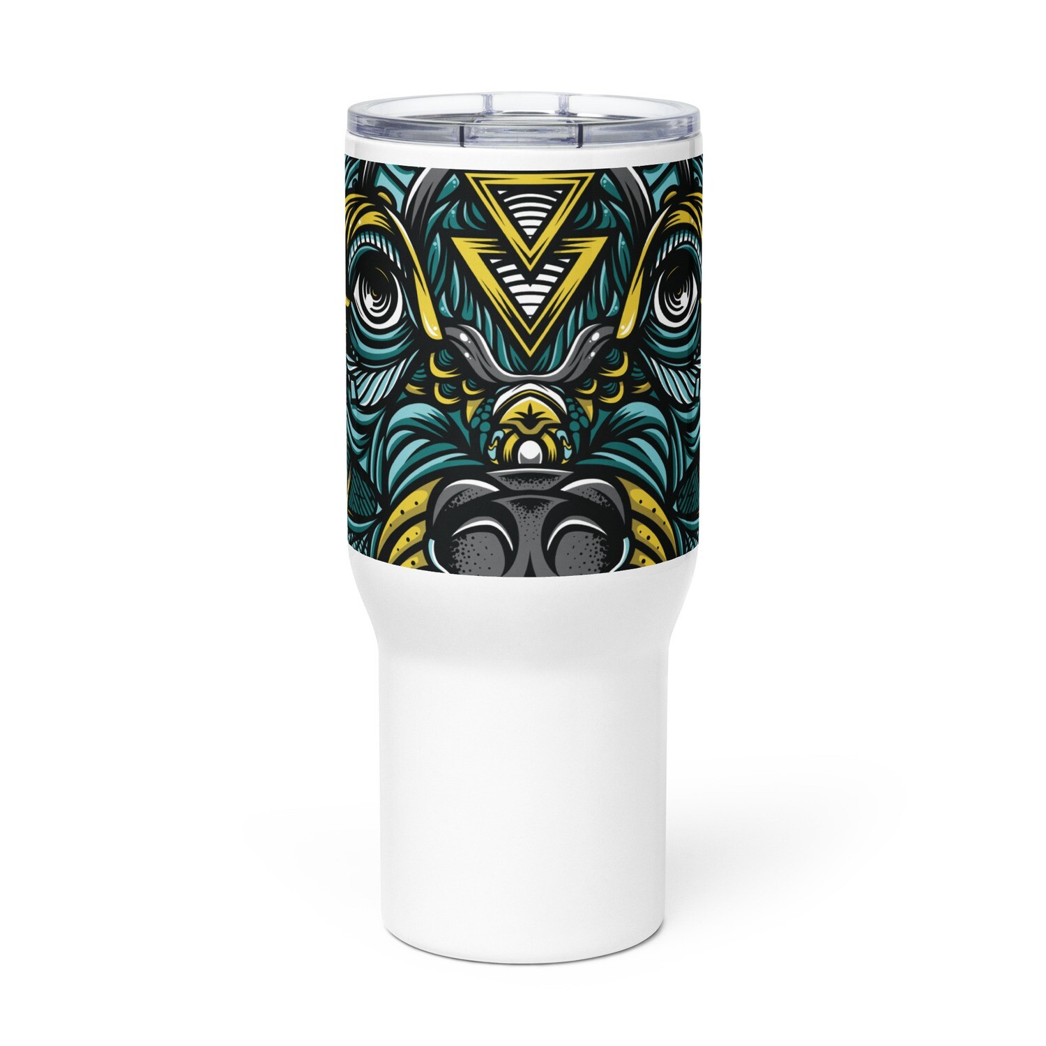 BEAR Labs travel mug with a handle