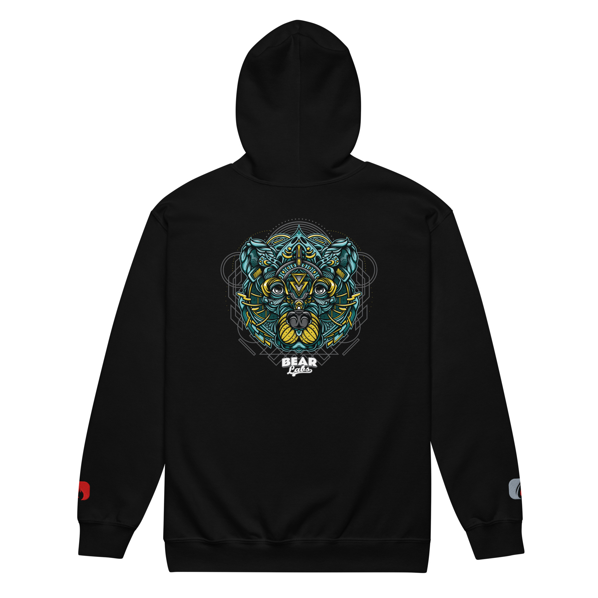 BEAR Labs Unisex Heavy Blend Zip Up