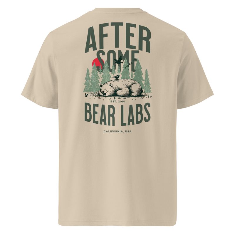 After Some Bear Labs - Unisex organic ribbed neck t-shirt