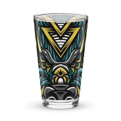 Bear Labs Shaker pint glass