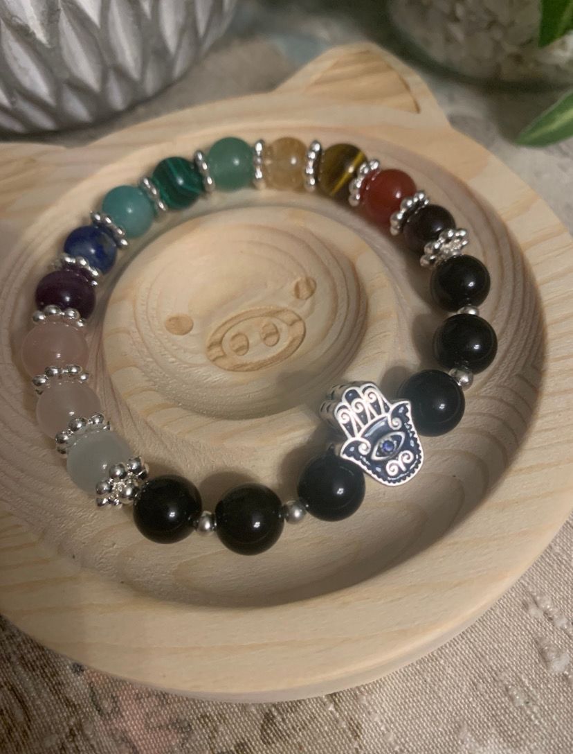 Hamsa Chakra Positive Energy Bracelet