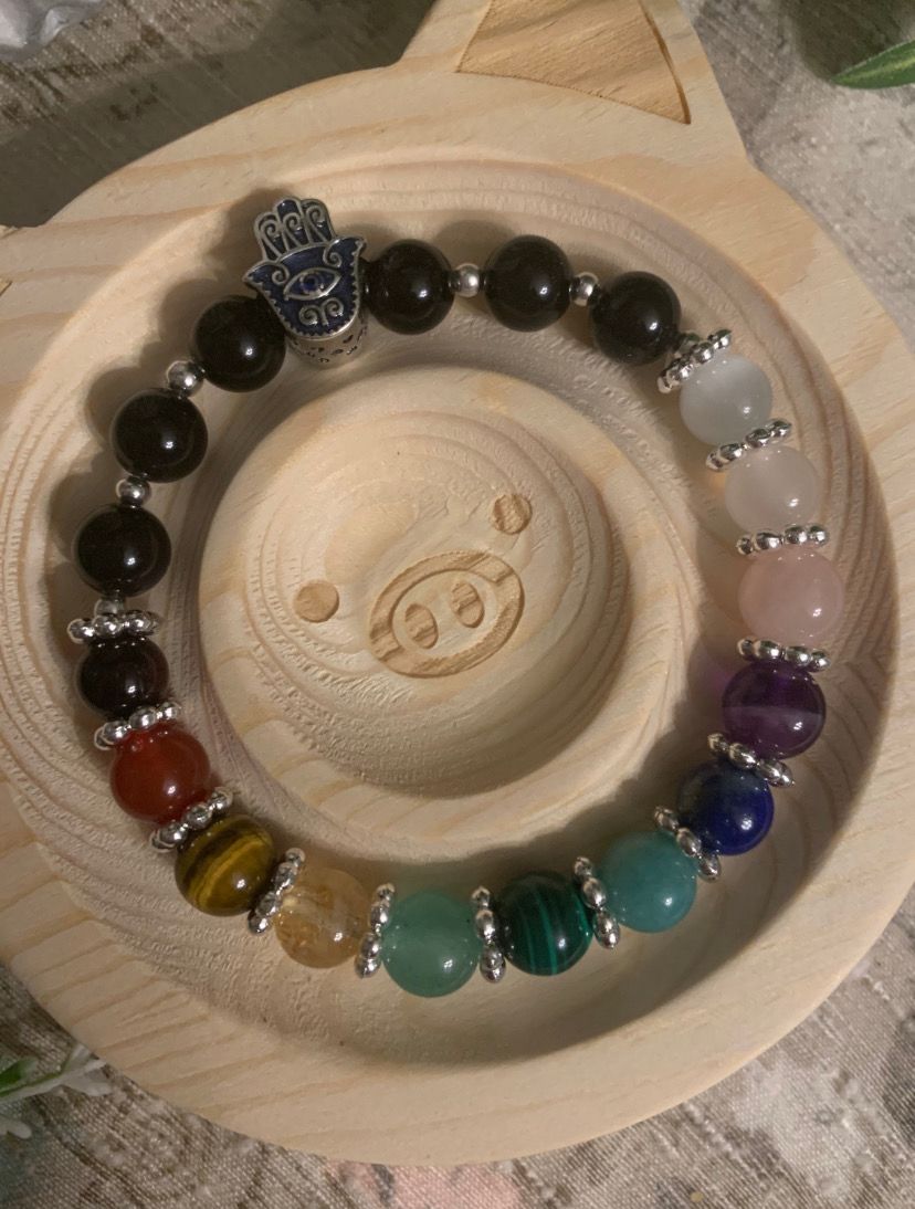 Hamsa Chakra Positive Energy Bracelet