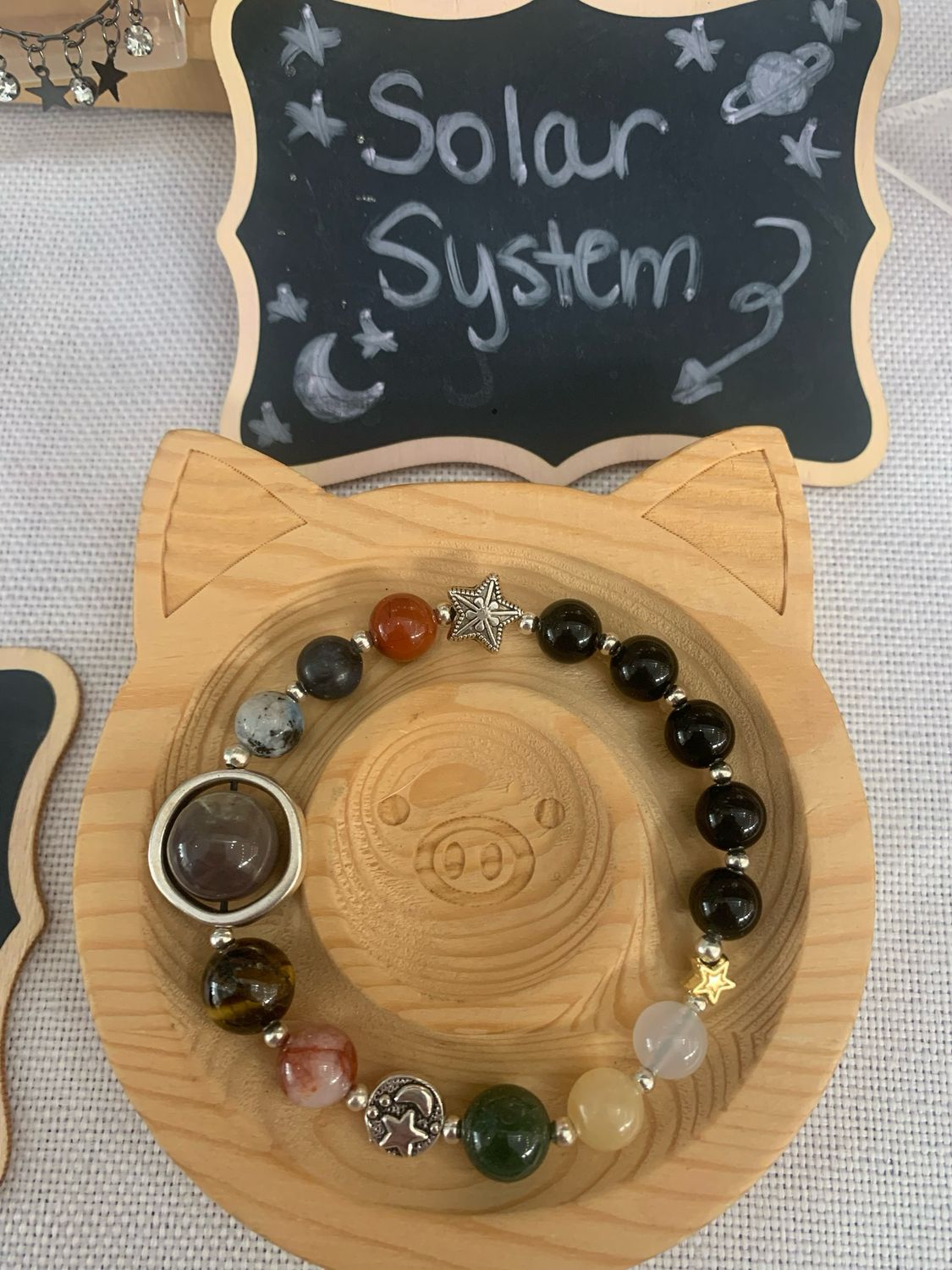 Solar System Planetary Radiance Crystal Bracelet