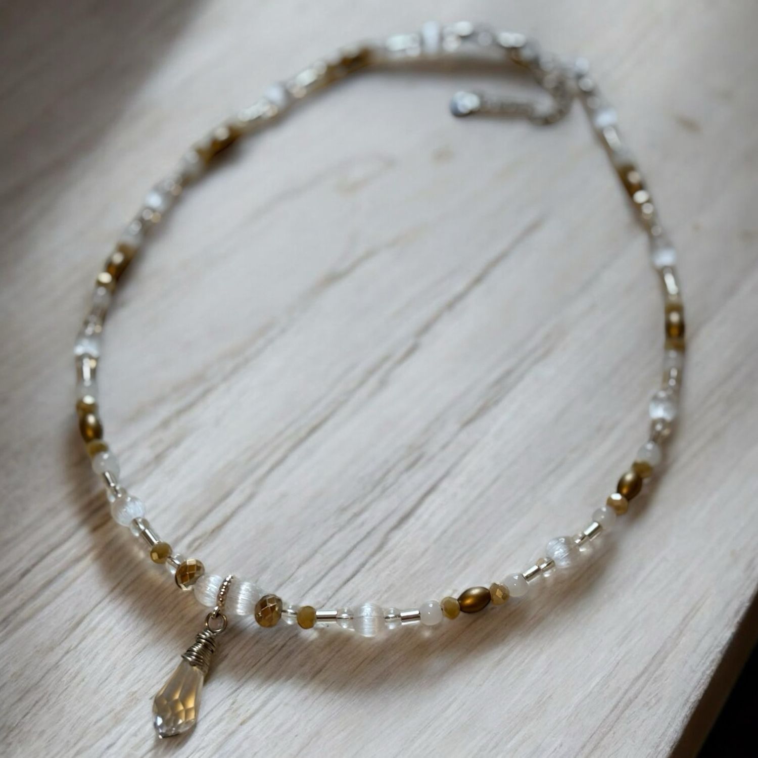 First Light II - Luminous Glass Necklace