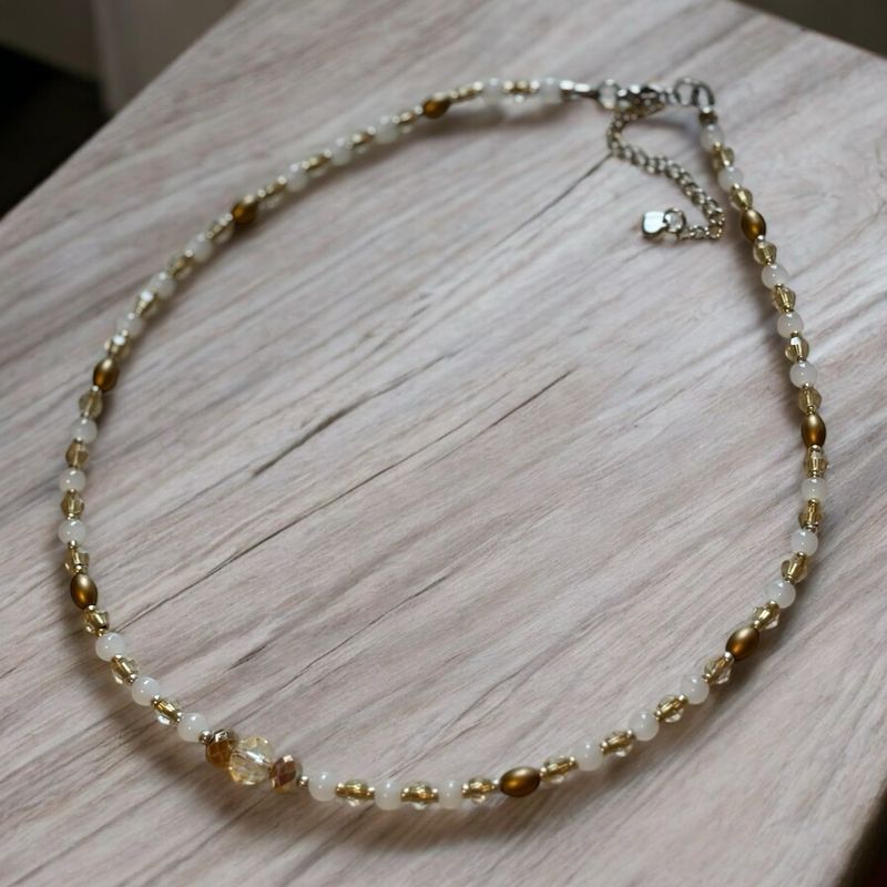 First Light III - Luminous Glass Necklace