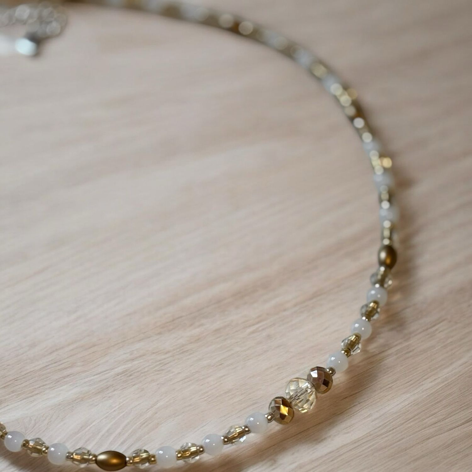 First Light III - Luminous Glass Necklace