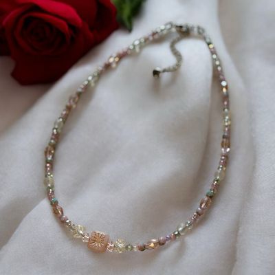 Sunspell I - Luminous Glass Necklace