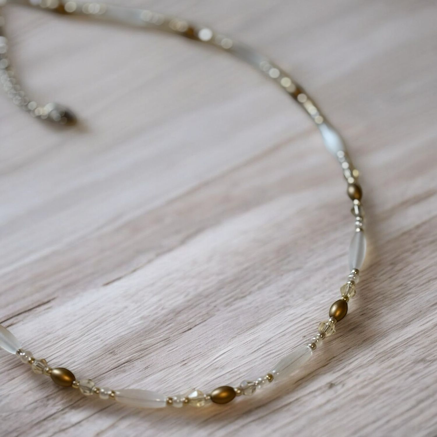 First Light IV - Luminous Glass Necklace