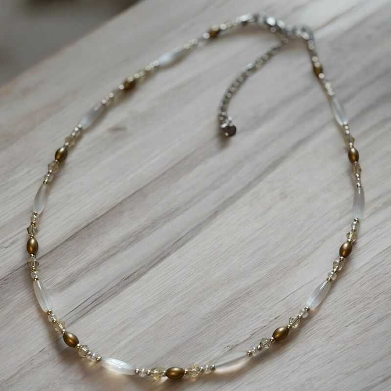 First Light IV - Luminous Glass Necklace