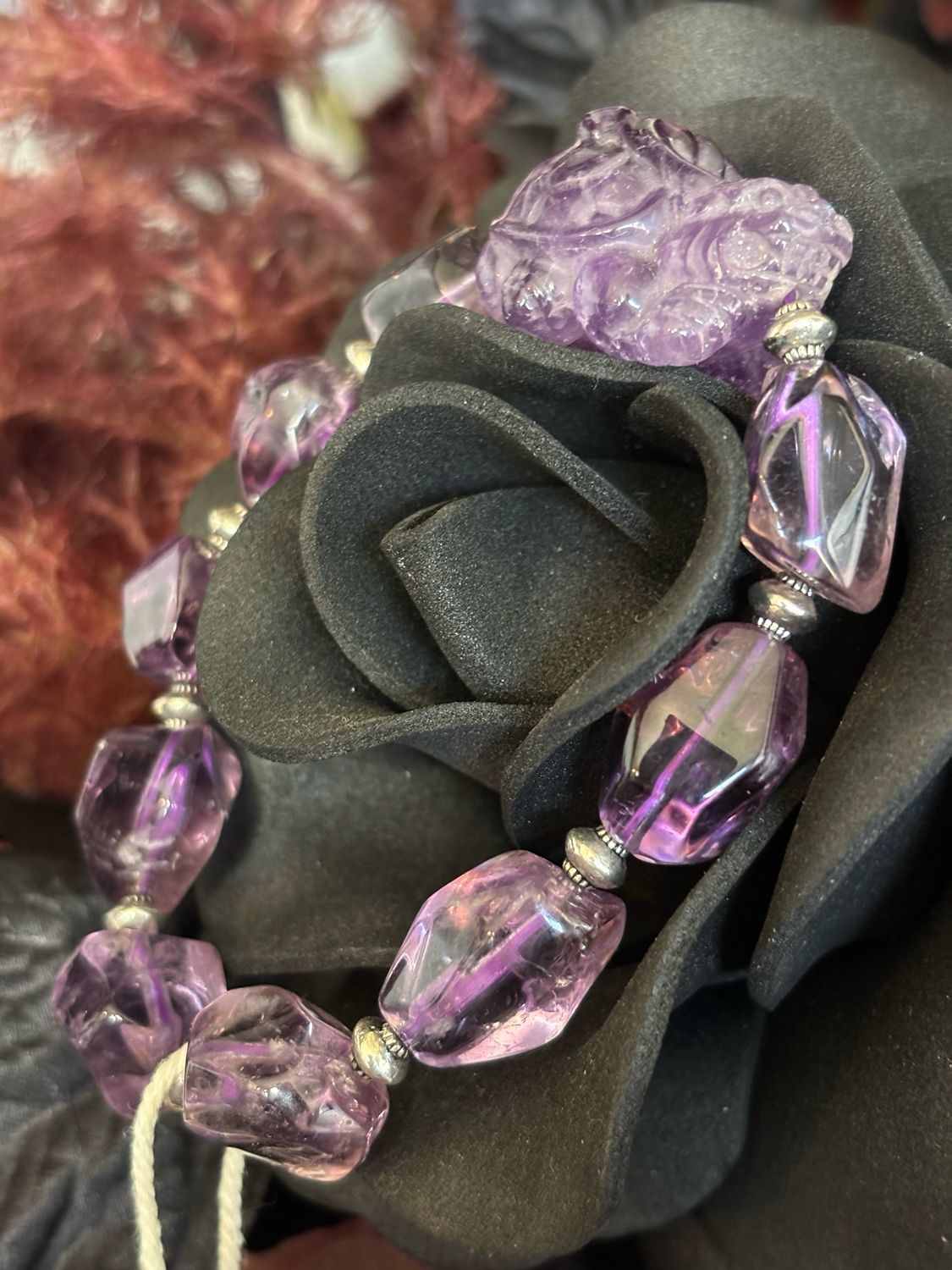 Amethyst Guardian Luxe Bracelet
