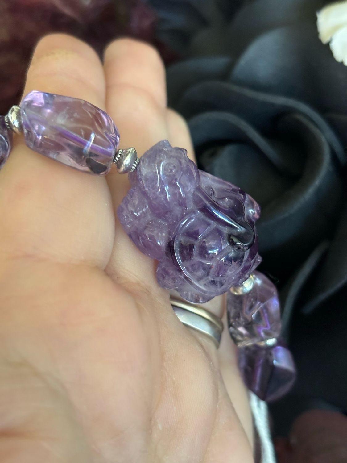 Amethyst Guardian Luxe Bracelet